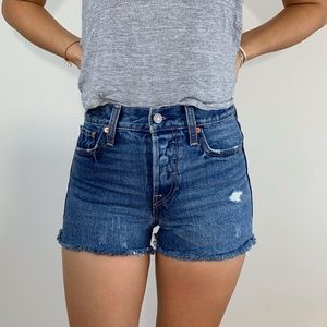 Levi denim shorts